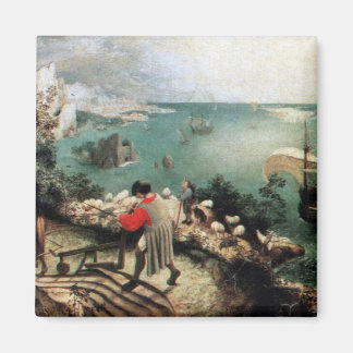 Landscape with the Fall of Icarus - 1558 Magnet