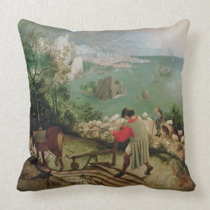 Landscape with the Fall of Icarus, c.1555 Cushion