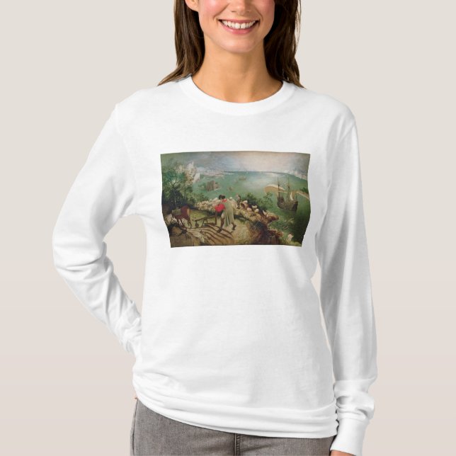 Landscape with the Fall of Icarus, c.1555 T-Shirt (Front)
