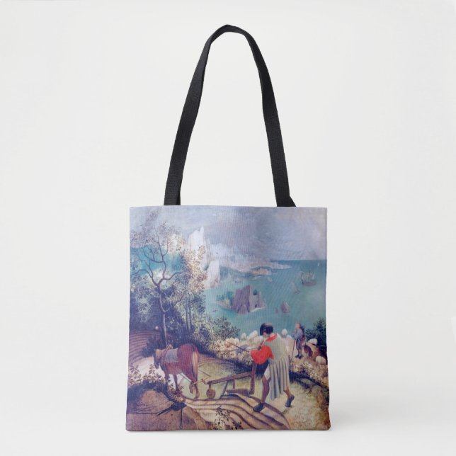 Landscape with the Fall of Icarus, Pieter Bruegel Tote Bag (Front)