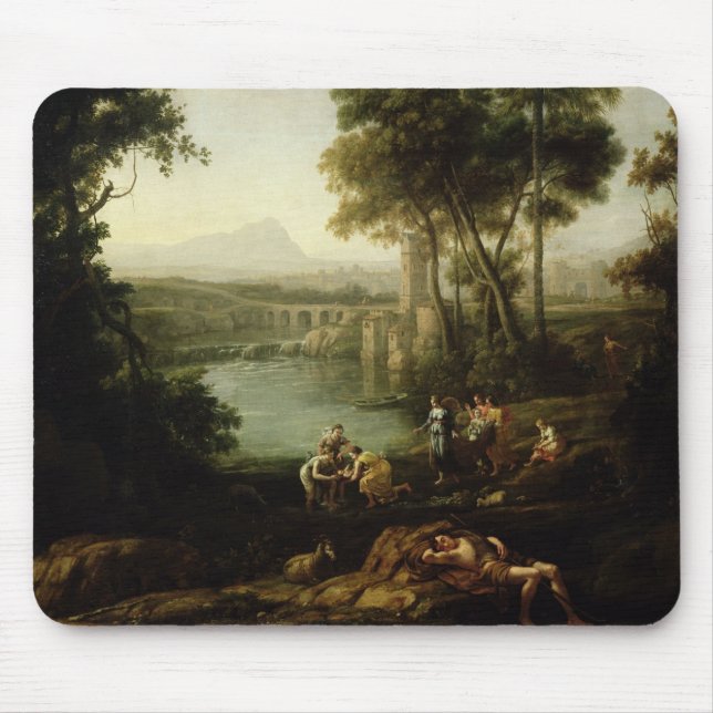 Landscape with the Finding of Moses Mouse Pad (Front)