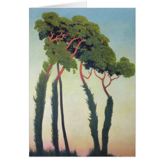 Landscape with Trees, 1911 (Front)