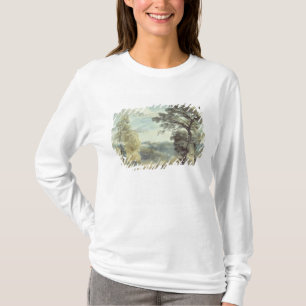 Landscape with Trees and a Distant Mansion T-Shirt