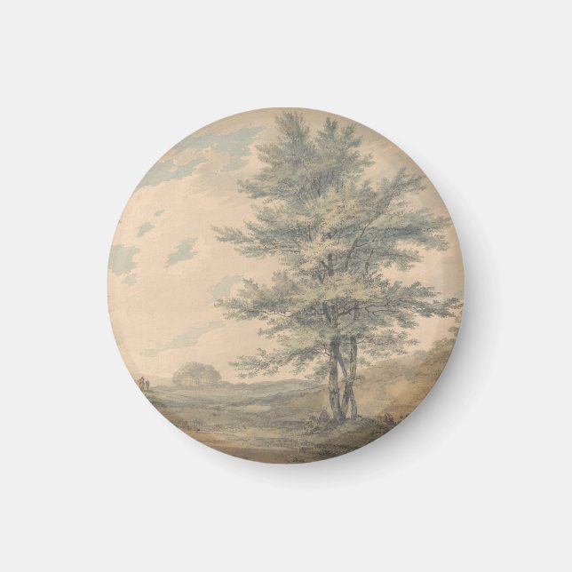 Landscape with Trees and Figures – Joseph Mallord  Magnet (Front)
