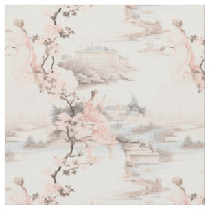 Landscape & Women Fabric