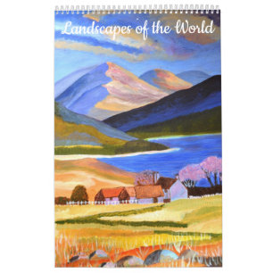 Landscape World Calendar