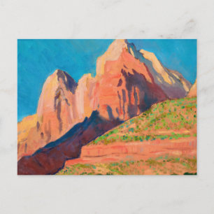 Landscape, Zion National Park by Maynard Dixon Postcard