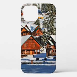 Landscapemountain,ski,snow,winter,active,air,cold, iPhone 12 Case