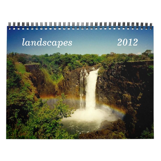 landscapes 2012 calendar (Cover)