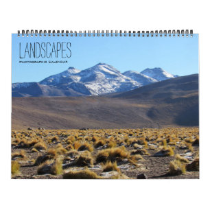 landscapes 2025 large calendar