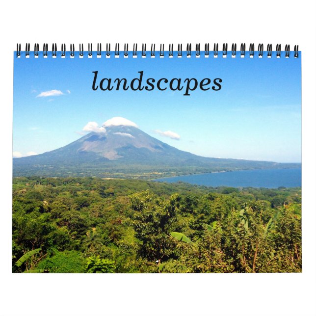 landscapes 2027 calendar (Cover)