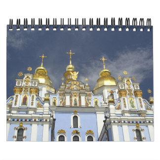 Landscapes and buildings calendar