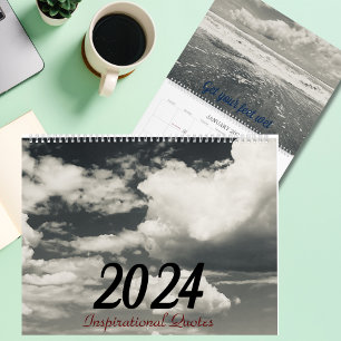 Landscapes Grayscale Inspiration Colour Calendar