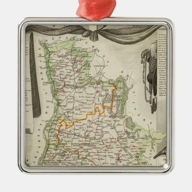 Landscapes Metal Tree Decoration (Front)