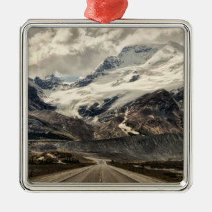 Landscapes of Alberta, Canada Metal Tree Decoration