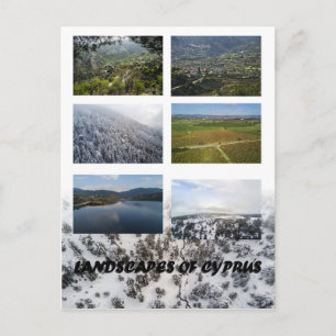 Landscapes of Cyprus Postcard