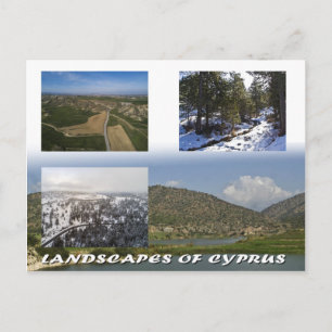 Landscapes of Cyprus Postcard