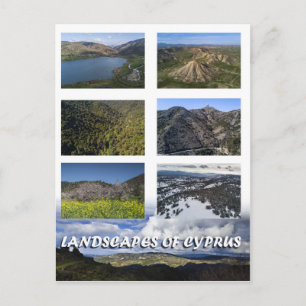 landscapes of Cyprus Postcard
