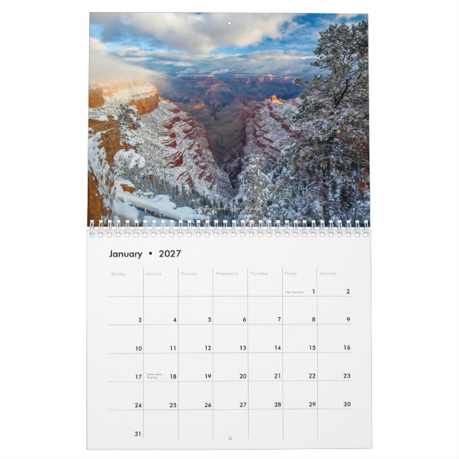 Landscapes of the West 2013 Calendar (Jan 2027)