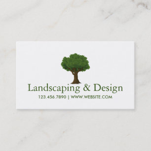 Landscaping and Lawn Care Business Cards