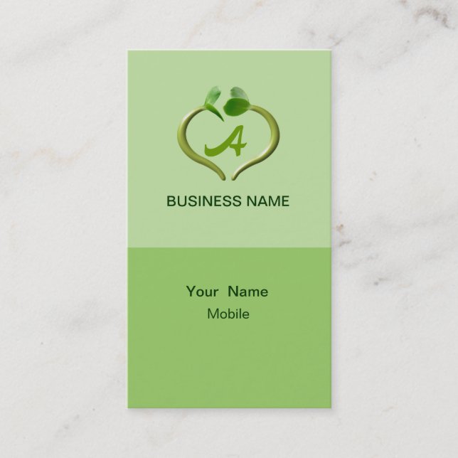 Landscaping Business Card (Front)