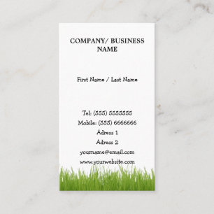 Landscaping Business Card