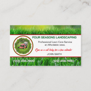 Landscaping Business Card