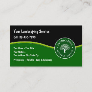 Landscaping Business Cards
