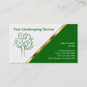 Landscaping Business Cards