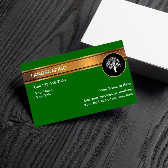 Landscaping Business Cards (Creator Uploaded)