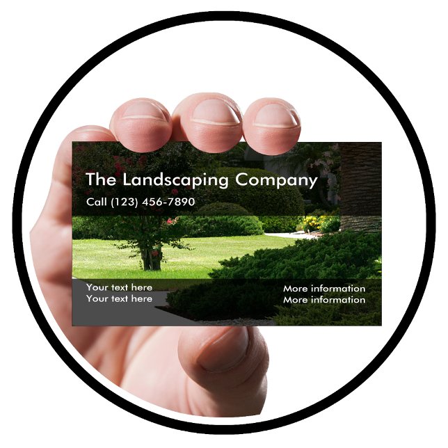 Landscaping Business Cards (Creator Uploaded)