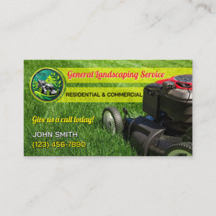 Landscaping Business Cards