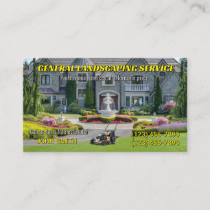 Landscaping Business Cards