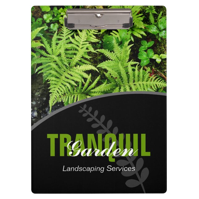 Landscaping Business Clipboard (Front)