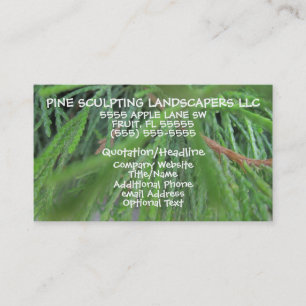 Landscaping Company Business Card