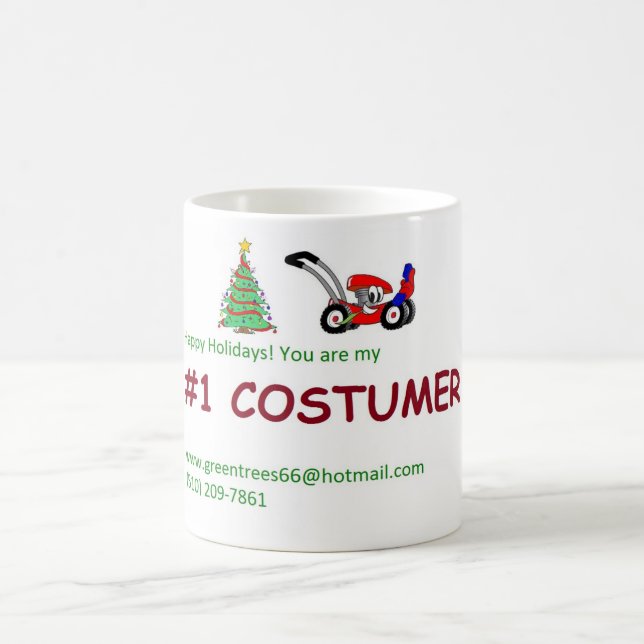landscaping gift coffee mug (Center)