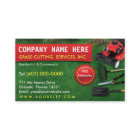 Landscaping Lawn Care Mower Business Card Template