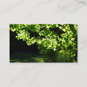 Landscaping / Lawn Care Tree Business Card