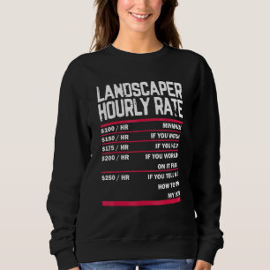 Landscaping Lawn Mowing Lawn Care For Landscaper L Sweatshirt