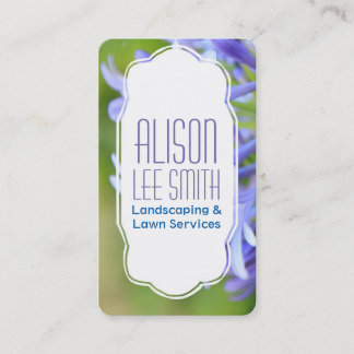 Landscaping / Lawn Services / Gardener Business Card