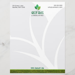 Landscaping Professional Letterhead