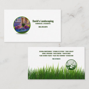 Landscaping Service  Business Card