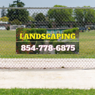 Landscaping Services Custom Banner