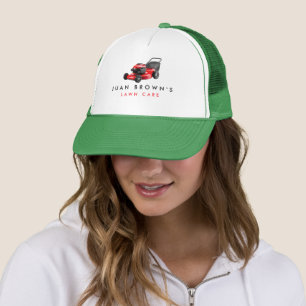 Landscaping Services Lawn Care & Garden Design Trucker Hat