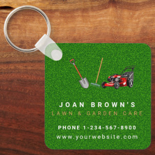 Landscaping Services Lawn Care Gardening Key Ring