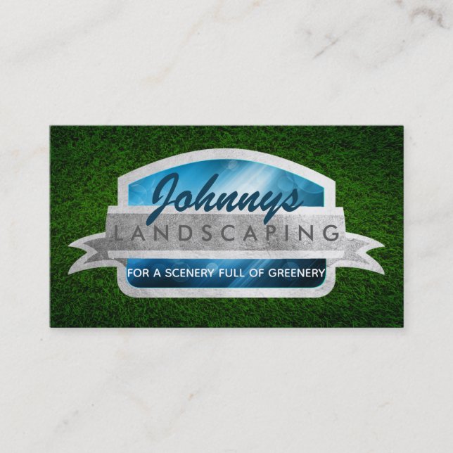 Landscaping Slogans Business Cards (Front)