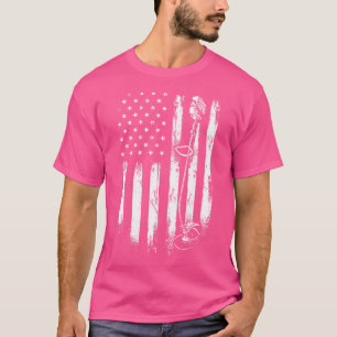 Landscaping Tools - Usa Flag Landscaper Gardening T-Shirt