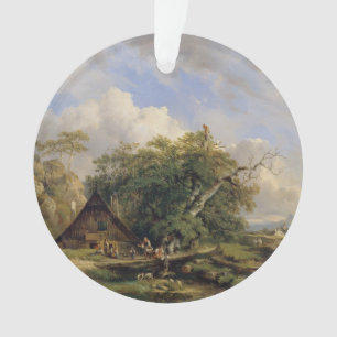 Landschaft bei Gutenstein – Dominik Schufried Ornament