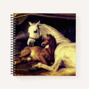 Landseer Horses Notebook