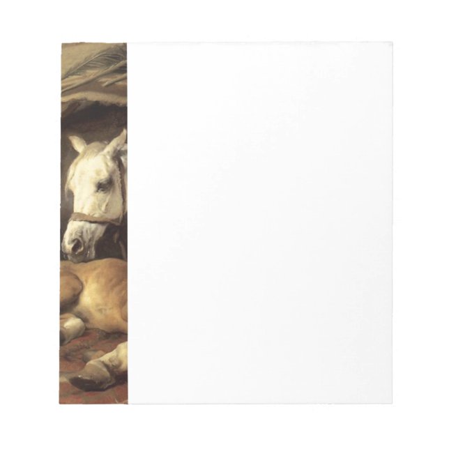 Landseer Horses Updated Notepad (Front)